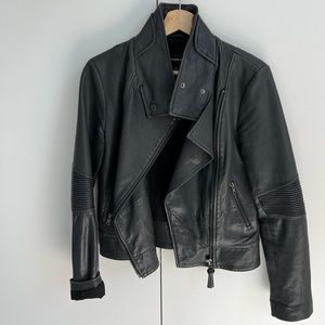 Mackage Leather Moto Jacket